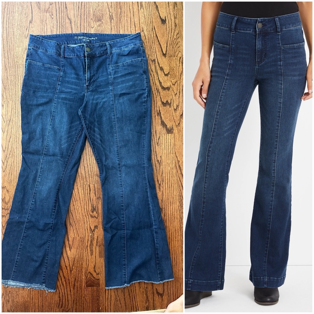 Maurices Blue Flare Jeans
